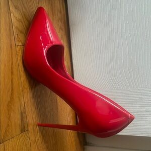 BEAST FASHION Red High Heel Pumps
